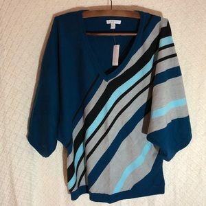 New York & Company Sweater Poncho